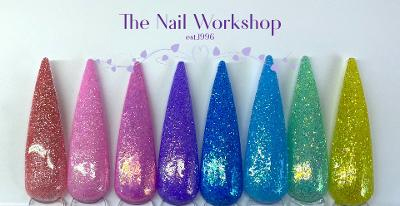 Spring collection with glitter 2021 The Nail Workshop
